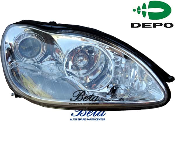 Right Side Headlamp Normal without Motor for Mercedes S-Class W220 1999-2005 models Right Side Headlamp Normal without Motor for Mercedes S-Class W220 1999-2005 models
